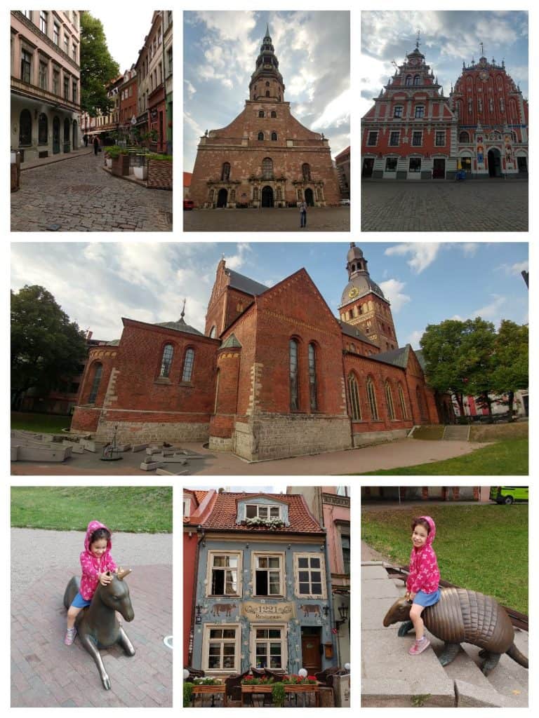 לטביה עם ילדים - ריגה עם ילדים - העיר העתיקה