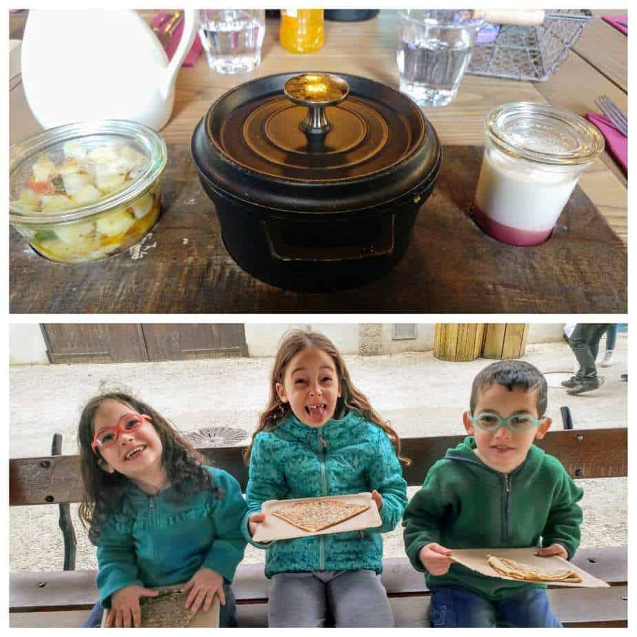 עמק הלואר עם ילדים - האוכל Puy du Fou