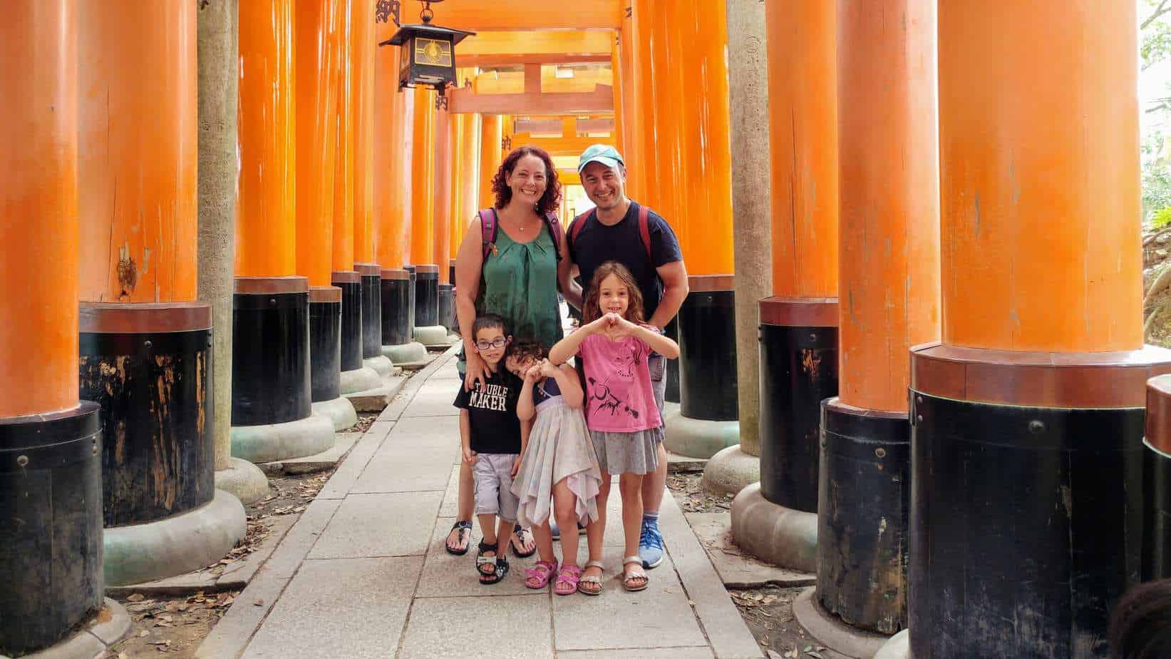 קיוטו עם ילדים - מקדש פושימי אינרי Fushimi Inari