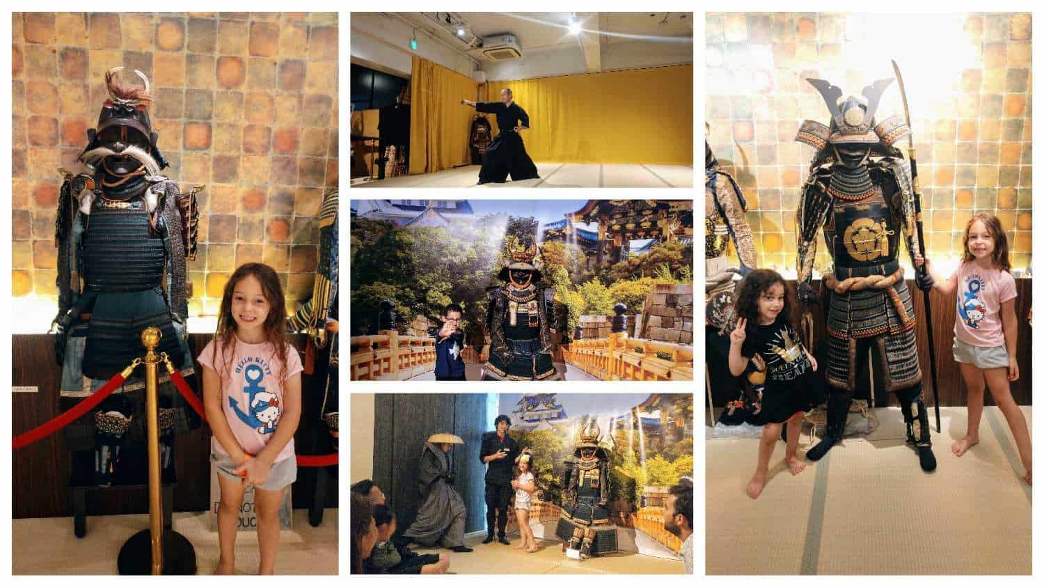 קיוטו עם ילדים - מוזיאון הסמוראי