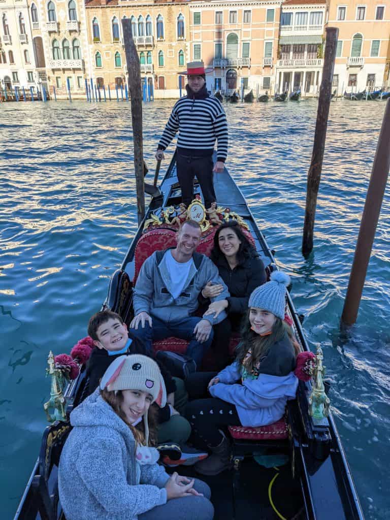 ונציה ומילאנו עם ילדים