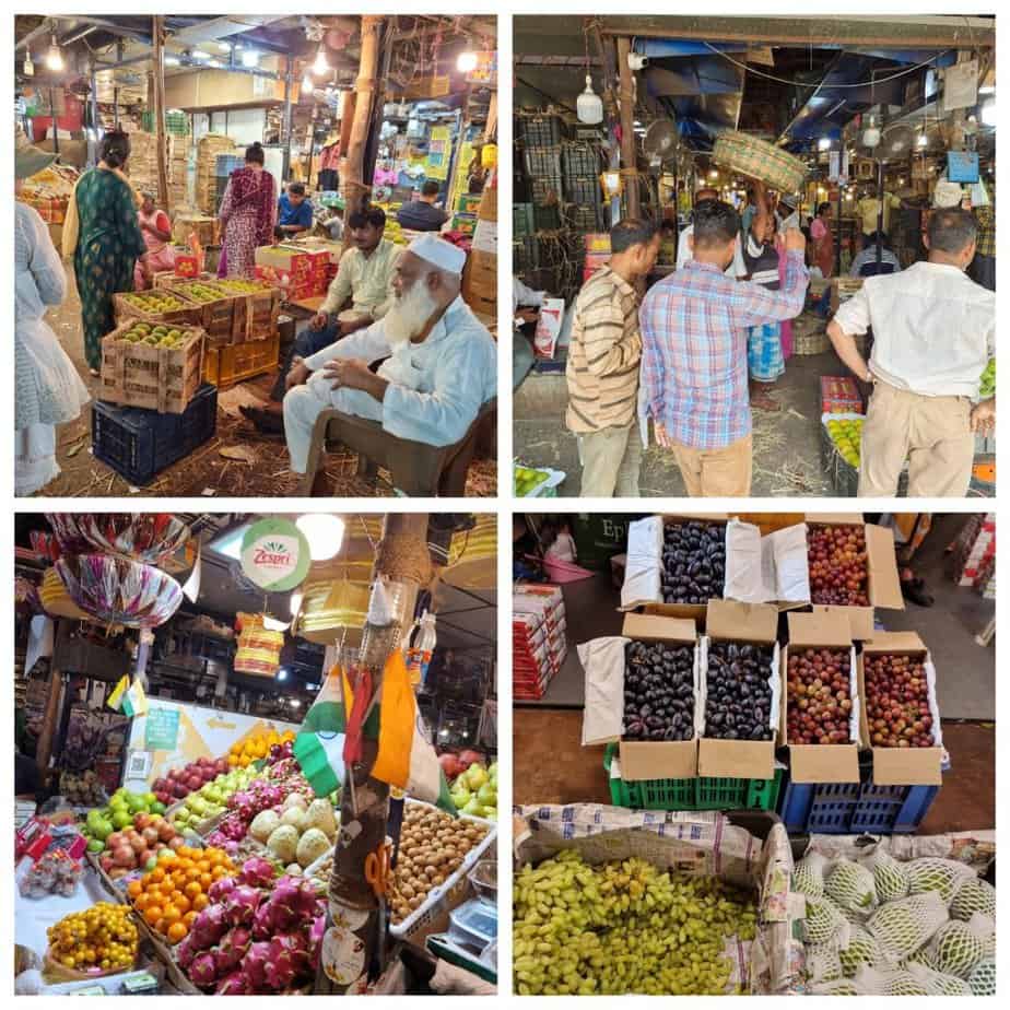 אטרקציות במומבאי למשפחות עם ילדים - תמנות של שוק קרופורד